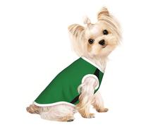 Flag of the Sultanate of Delhi print Dog Shirts for Small Dogs Stretchy T-Shirts Lightweight Tank Top Sleeveless Striped Vest