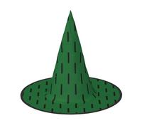 Flag Of The Sultanate Of Delhi Print Witch Hat Witches Hats Halloween Women Adult Wizard Men Costume Cosplay Party Accessory-1pcs