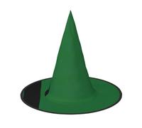 Flag Of The Sultanate Of Delhi Print Witch Hat, Wizard Hat Cosplay Accessories For Halloween Costume Party Masquerade Carnivals-3pcs