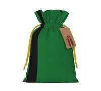 Flag Of The Sultanate Of Delhi Print Xmas Drawstring Wrapping Bags For Xmas Package Storage, Christmas Party Supplies Favors