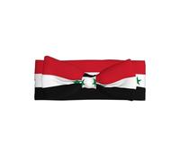 Flag of the Syrian Arab Republic All-over printed baby bow headband matches any outfit for babies, toddlers and kids