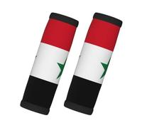 Flag of the Syrian Arab Republic Prints Luggage Handle Cover Travel Accessories Soft and Comfortable For Backpacks and Luggage Bags