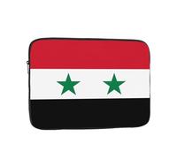 Flag of the Syrian Arab Republic Shockproof Laptop Sleeve Water Repellent Notebook Case Slim Protective Cover for 10 12 13 15 17 Inch Tablets