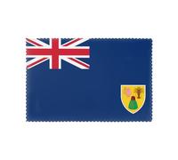 Flag of the Turks and Caicos Islands 18 * 12 In Fashion Placemats for Dining Set of Six Insulation for Hotel and Home Decoration