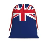 Flag Of The Turks And Caicos Islands Print Convenient Drawstring Gift Wrapping Bag Lightweight Comfort Suitable All Occasions