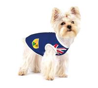 Flag of The Turks and Caicos Islands Print Dog Shirt,Dog Shirt Vest for Small Breeds Like Chihuahuas,Yorkies, and Puppies
