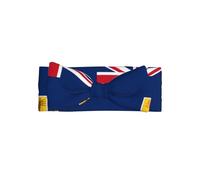 Flag of the Turks and Caicos Islands Soft Baby Headband with Knot Bow for Infants 0-6 Months, Warm and Stylish