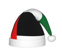 Flag of the United Arab Emirates Christmas Hat - Classic Santa Xmas & New Year Party Headwear - Perfect for Holiday Celebrations, Halloween