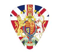 Flag Of The United Kingdom Guitar Picks Plectrums For Guitar Bass 12 Pack