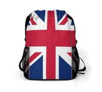 Flag of The United Kingdom Gym Bag with Shoe Compartment 30L Backpack