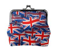 Flag of The United Kingdom Print Fashion forward Women Coin Purse Cute Mini Zipper Wallet with Kiss Lock Waterproof