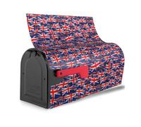 Flag of The United Kingdom Print Fashion mailbox cover Magnetic Mailbox Cover Waterproof Unique Easy Installation