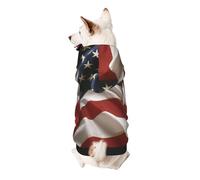 Flag of The United States of America Dog Hoodie - Soft & Breathable Pet Clothes for Small to Large Dogs, Stylish and Comfortable Dog Clothes