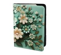 Flag of the United States of America Travel Passport Holder Cover Wallet Leather Case Travel Essentials Luggage Accessories, Fake Flowers On The Wall, One Size, Contemporary