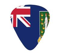 Flag Of The Virgin Islands Guitar Picks Plectrums For Guitar Bass 12 Pack