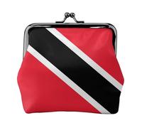 Flag of Trinidad and Tobago Coin Purse.Double Sided Coin Purse for Women, Small PU Leather Card Holder