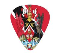 Flag Of Trinidad And Tobago Guitar Picks Plectrums For Guitar Bass 12 Pack