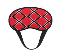 Flag of Trinidad and Tobago It is a Black-Rimmed Eye mask. The Soft Eye mask can Improve Sleep Quality and is Suitable for Indoors, Outdoors and Traveling.