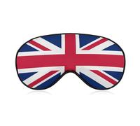 Flag of United Kingdom Comfortable Sleep Mask with Adjustable Strap Soft Eyeshade for Night Sleeping Flight Nap Travel