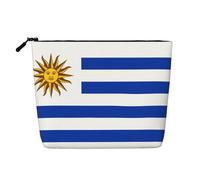 Flag of Uruguay Waterproof Large Capacity with Zipper Travel Business Trip Home Multifunctional Makeup Bag Storage Bag Coin Purse