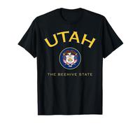 FLAG OF UTAH -- THE BEEHIVE STATE SALTLAKE CITY MOAB OGDEN T-Shirt