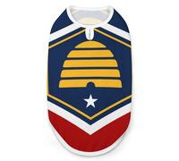 Flag of Utah U.S.A Cute Dog Clothes Costume Cat Pajamas Puppy Gift Pet Sweater Coat Jacket