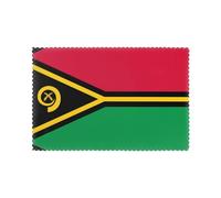 Flag of Vanuatu Placemats for Dining Table Set of 6 - Waterproof - Wipe Clean - Heat Resistant - Anti Slip Dining Table Place Mats, Suitable for Indoor & Outdoor Use, 18’’Ã-12’’