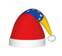 Flag of Venezuela Christmas Hat, Christmas Hats for Boys and Girls, Xmas Hat for New Year Festive Party Decoration, Red