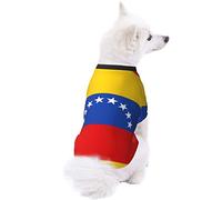 Flag of Venezuela Dog Pet Clothes - Security Printed Pet Sweaters, Coat Winter for Small Medium Large Dogs Cats, Cozy Apparel Casual Fashion Costume, Cute Pet Pullover Sweater.