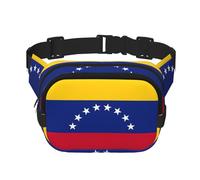 Flag of Venezuela Fanny Pack Belt Bag for Women and Men, Fashionable Waist Pack for Traveling, Hiking