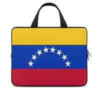 Flag of Venezuela Laptop Bags Ultra-Thin, Lightweight & Waterproof 15inch Laptop Sleeve, Durable Neoprene Material, Portable Protective Computer Bag with Hand Strap