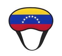 Flag of Venezuela Print Blackout Sleep Mask - Side Sleeper Eye Cover, Soft Comfort, Perfect for Travel, Meditation