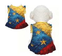 Flag of Venezuela Print Pet Breathable Sleeveless Skirt M