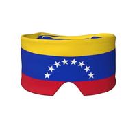 Flag of Venezuela Print Sleep Eye and Ear Muffs Mask - Adjustable Yoga Travel Headband, Keep Warm Shading Comfortable Aid