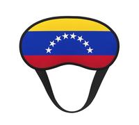 Flag of Venezuela Print Soft Comfortable Eye Mask for Sleeping Light Blocking Nap Travel Camping Night Rest