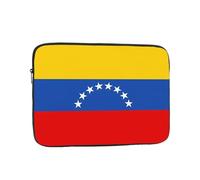 Flag of Venezuela Printed Laptop Sleeve, 17 inch Computer Bag, Suitable for Office, Travel, Commuting, and Business Trips.