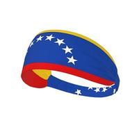 Flag of Venezuela Printed Sports Headband - Headband for Cycling, Tennis, Travel and Outdoor Sports