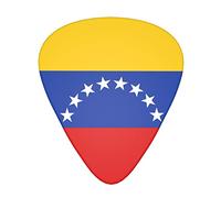 Flag of Venezuela The 12 piece guitar pick pack is suitable for various electric guitars, acoustic guitars and bass guitars