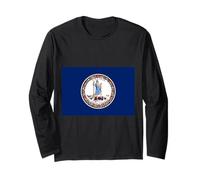 Flag of Virginia Long Sleeve T-Shirt