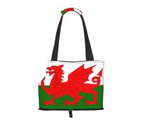 Flag of Wales Dog Purse Carrier,Pet Tote Bag, Bag for Small Dogs Cats Puppy
