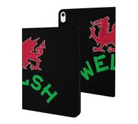 Flag of Wales Dragon Slim Case Compatible with iPad 10th 9th 8th 7th Generation 2022 2021 2020 2019 Protective Cover Stand