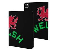 Flag of Wales Dragon Slim Case Compatible with iPad 10th 9th 8th 7th Generation 2022 2021 2020 2019 Protective Cover Stand