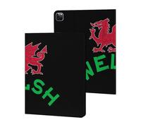 Flag of Wales Dragon Slim Case Compatible with iPad 10th 9th 8th 7th Generation 2022 2021 2020 2019 Protective Cover Stand