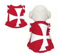 Flag of Wallis and Futuna Islands XL Pet Apparel for Small Dogs-Cute Summer Outfit for Puppy, Soft Breathable Pet Clothes for Cat