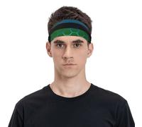 Flag of Zanzibar Headband for Men Women Sport Sweatband for Travel Yoga Fitness Cycling Basketball Football Exercise Moisture Wicking Hairbands