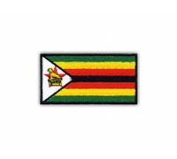 Flag of Zimbabwe - Sewable/Sew-on - Embroidered Badge/Patch