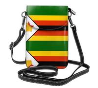 Flag of Zimbabwe This lightweight, unisex flap crossbody bag frees up your hands and is suitable for travel, holidays, and everyday use.