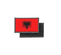 Flag Patch Printed Badge Country Albania