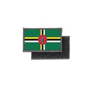 Flag Patch Printed Badge Country Dominica