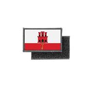 Flag Patch Printed Badge Country Gibraltar
